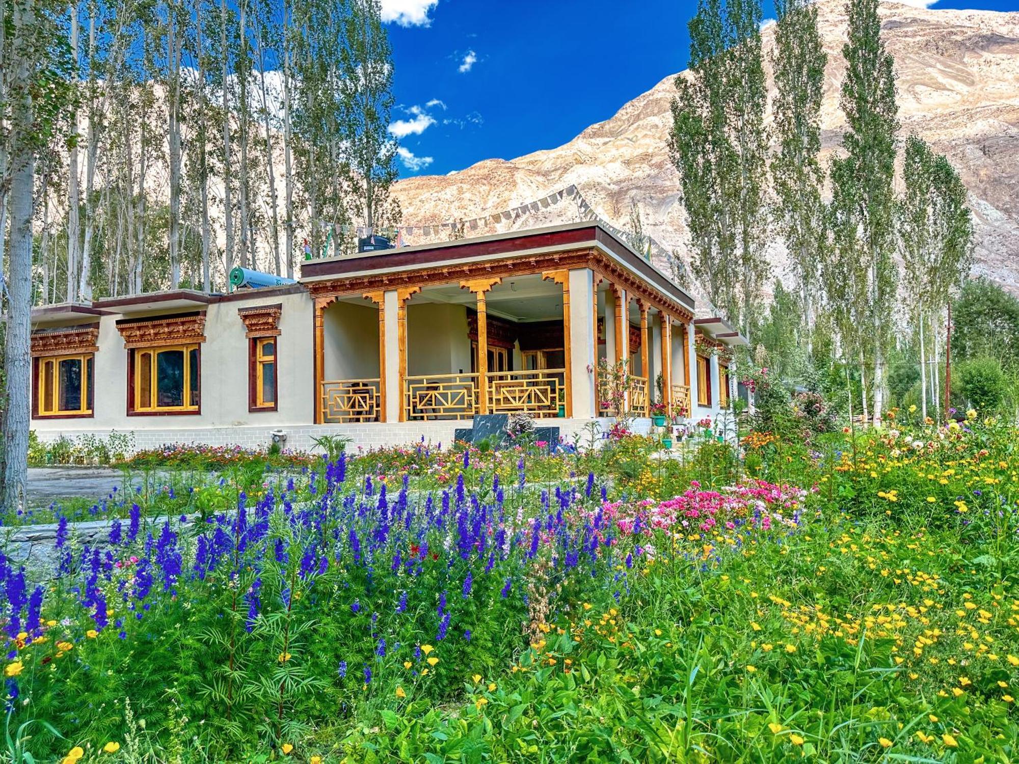 De Khama Hotel Nubra Exterior foto